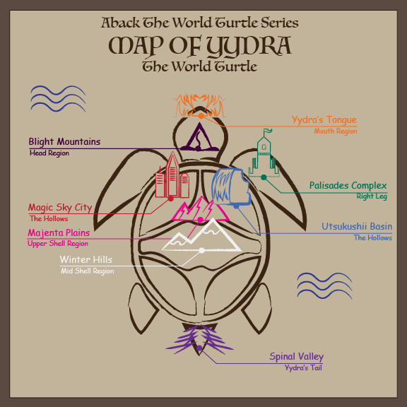 World Turtle Series World Map